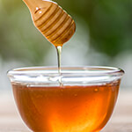 Bowl of honey 