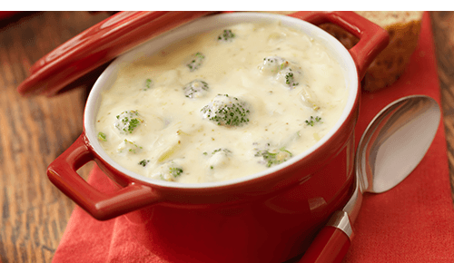 Bowl of Broccoli Cheese Soup