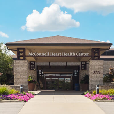 McConnell Heart Health Center exterior of building