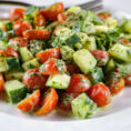 Tomato and Cucumber Salad