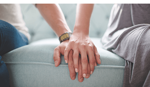 Couple holding hands Couple holding hands