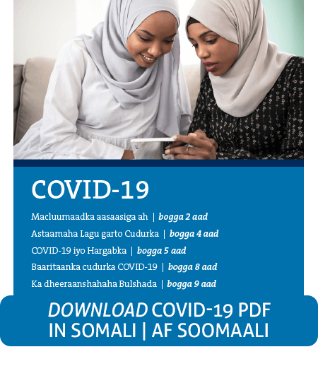 Download COVIID-19 PDF in Somali