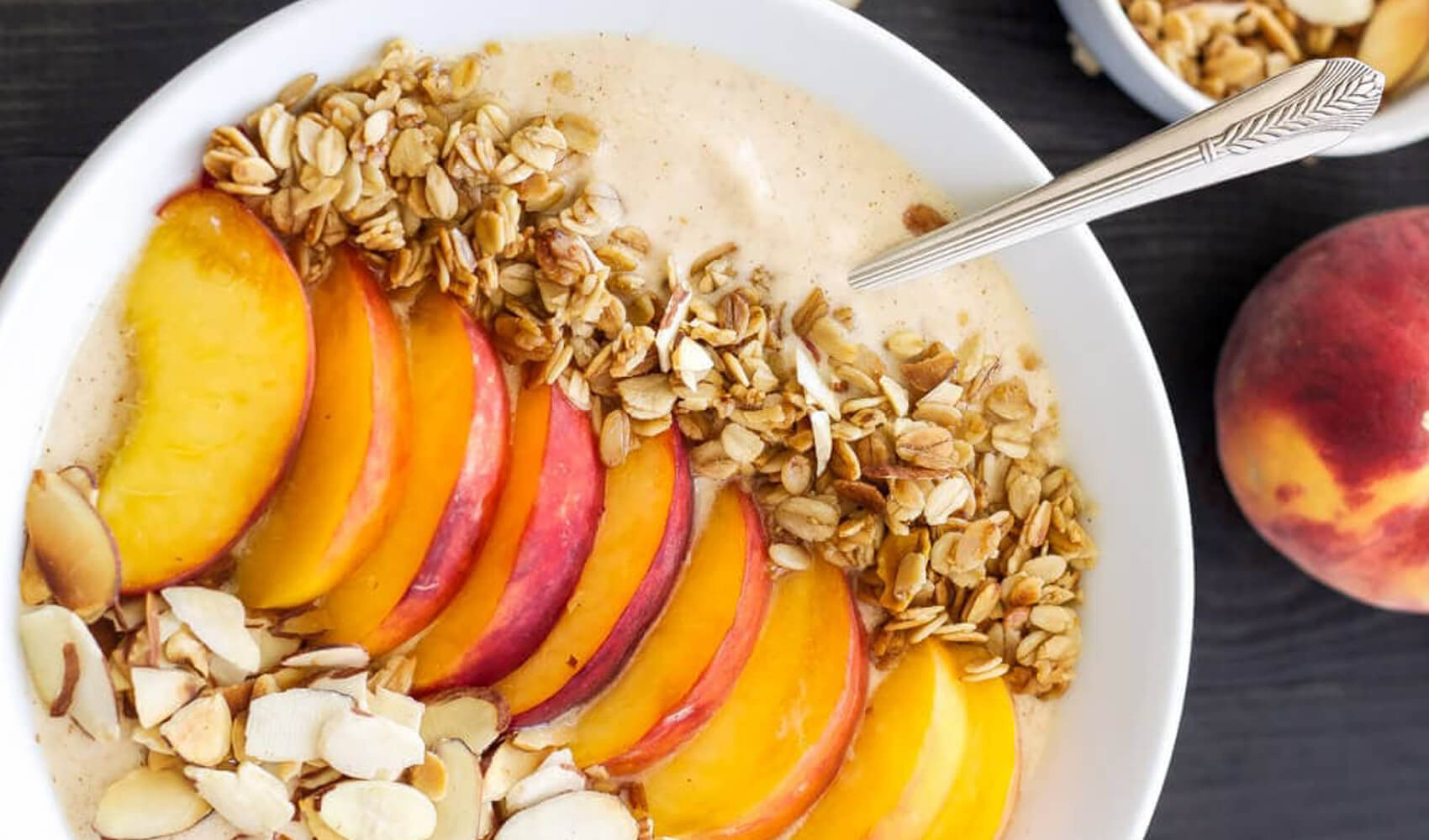 Peach Pie Smoothie Bowl