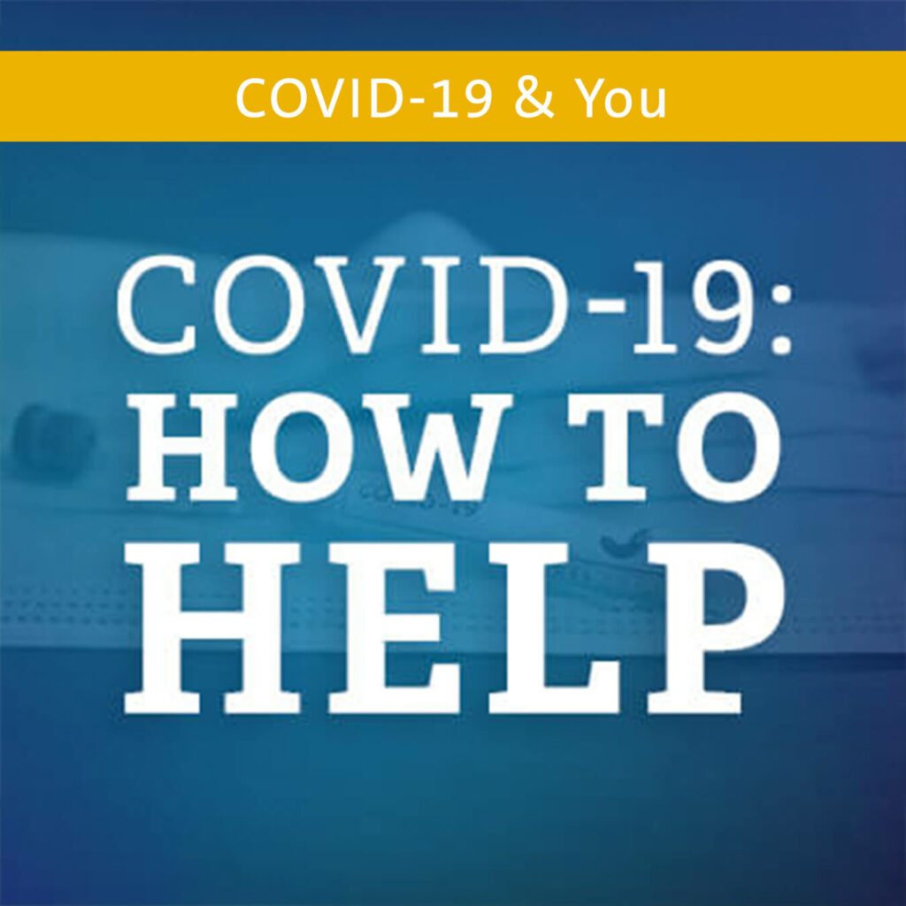 How to Help During the COVID-19 Pandemic – OhioHealth