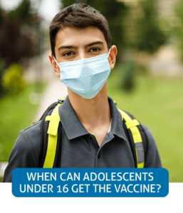 Go to Fast Facts page about adolescents under 16 getting the vaccine