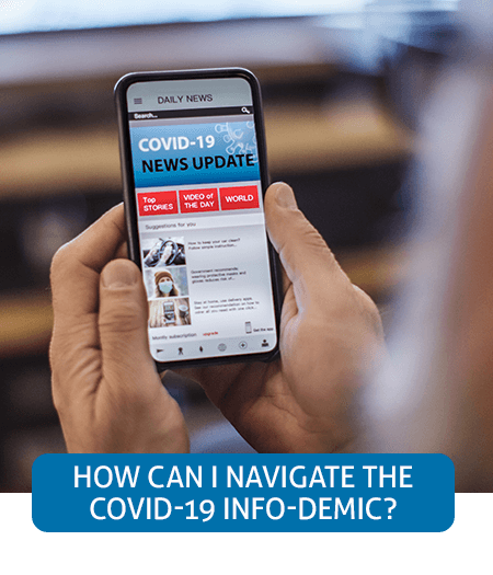 Go to Fast Facts page about the COVID-19 info-demic Go to Fast Facts page about the COVID-19 info-demic