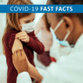 Child receiving COVID-19 vaccination