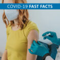 Person receiving the COVID-19 vaccine shot