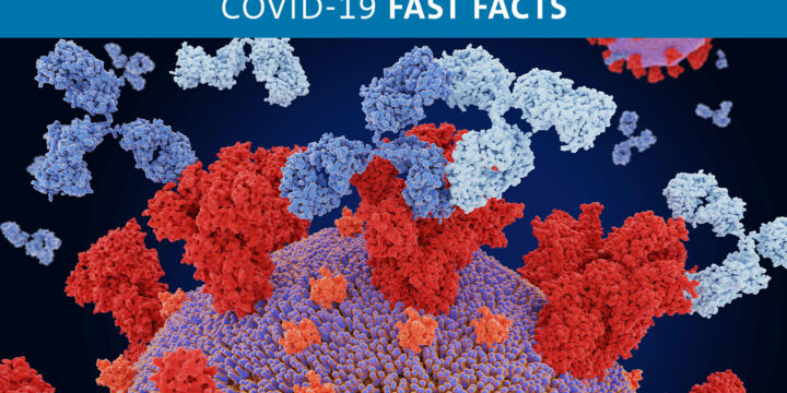 Monoclonal antibodies and COVID-19 illustration