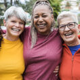 Group of women smiling and laughing