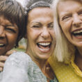 Group of women smiling and laughing