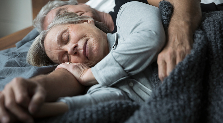 couple sleeping